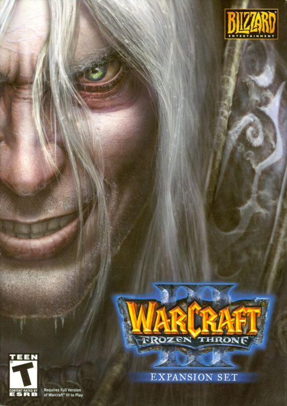 Warcraft III: The Frozen Throne - Front Cover